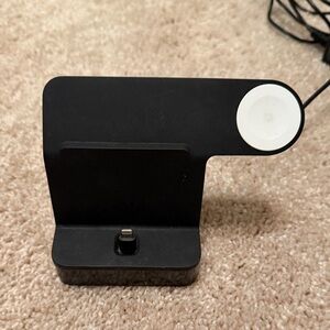 Belkin Apple IPhone & Apple Watch charger station. **Lightning adaptor**